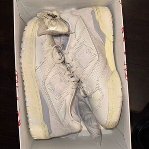 Aime Leon Dore x New Balance White Sneakers